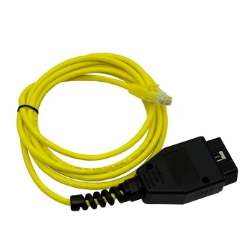 1-10vnt ESYS 3.23.4 V50.3 Duomenų Kabelis b-mw ENET Ethernet su OBD2 OBD Sąsaja E-SYS ICOM Kodavimo Kabelis, skirtas F-serijos