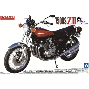 1/12 Kawasaki ZII-Ka Super Custom Asamblėjos Motociklo Modelis 04178