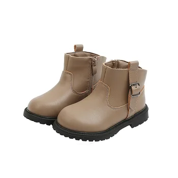 1-12 metų vaikų žiemos didelis vaikiški batai 2020 bamblys berniukų, mergaičių batai sportbačiai Martin kulkšnies rudenį odiniai batai kūdikiams