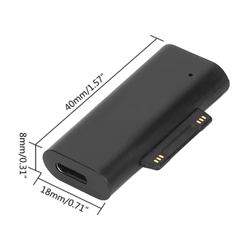 1 Pc USB C Tipo PD Įkrovimo Kabelis Adapteris, Skirtas 