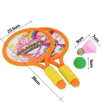 1 Set Raketę Plaything Badmintono Rinkinys, skirtas Vaikams Vaikams Vaikams