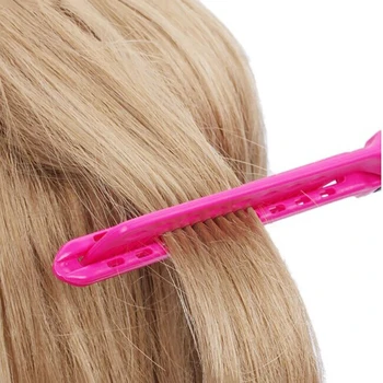 1 vnt moterų V tipo dizaino Plaukų tiesinimo priemonė Šukos Lankstymo Plaukai sutvarkyti Rožinė Modeliavimo Salonas, Kirpykla Šukos Stilius Įrankis