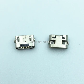 100vnt Micro USB 5pin DIP2 mini Jungtis, Mobilus Įkrovimo uosto Huawei Y5 II CUN-L01 Mini MediaPad M3 lite P2600 BAH-W09/AL00