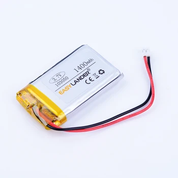 103050 3,7 V ličio polimerų baterija 1400mah baterija Žaislų Vietoje GPS Tracker navigacijos produktų Ebook PSP Garsiakalbis 