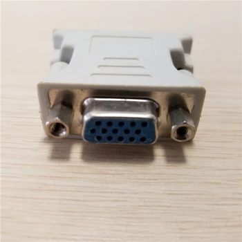 10vnt/daug DVI 24+5 VGA 15Pin Adapterio Kabelis DVI DVI-I Male VGA Female video Converter Adapteris Plug24