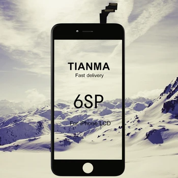 10vnt iphone 6SP lcd ekranas Tianma kokybės Nėra Negyvų Pikselių Jutiklinis Ekranas asamblėjos pakeitimas daug kainuoja, eksploatacinės 6SP LCD