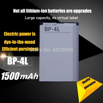 10VNT Originalus, Aukštos Kokybės BP-4L BP 4L BP4L Baterija 