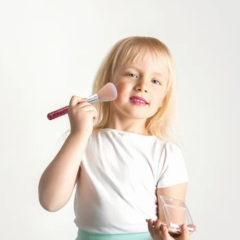 11pcs Princesė Vaikai Apsimesti Žaisti Žaislas Vaikams Makiažas Lūpų, Kosmetikos Rinkinys, Modeliavimo Grožio Saugos Švietimo Žaislai