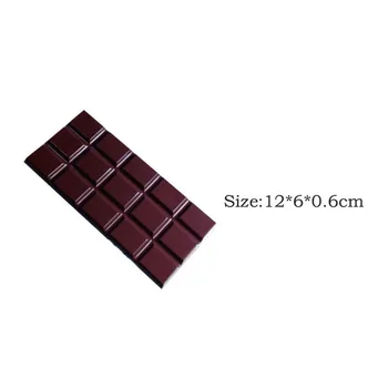 12 * 6 * 0.6 cm polikarbonato šokoladas pelėsių , 