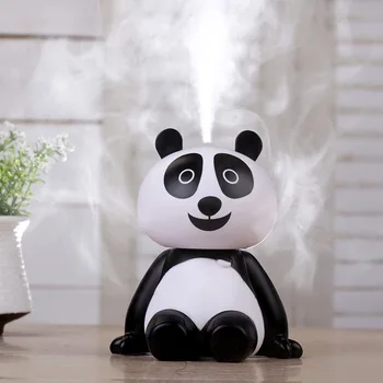 120ml skersmens Aromaterapijoje eterinis Aliejus Difuzoriaus Panda Formos Ultragarsinis Difuzorius šalto Rūko Drėkintuvas su 3 Darbo Modelių Namų