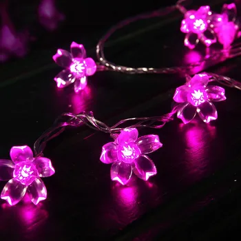 12M Saulės žiedų gėlių string šviesos diodų (LED) Pasakos Šviesos Eilutės Lauko Girlianda decors už Sodo Namas Aikštėje Įkraunama Baterija