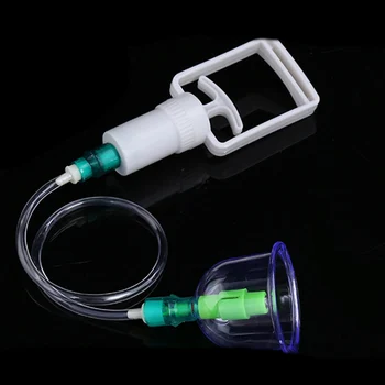 12Pcs Joylife Plastiko Tirštėti Vakuuminį siurbtuką Skausmo Kūno Masažas Skardinės Terapijos Puodeliai Sveikatos Priežiūros