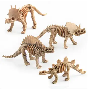 12Pcs/set Modeliavimas Dinozaurų Skeletas Pavyzdį Mini Dinozaurų Modelio Duomenys Vaikams mokomieji Žaislai Partija Pasisako Namų Dekoro WYQ