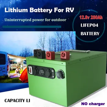 12v 280ah lifepo4 baterija ličio geležies fosfatas, įkraunamą 
