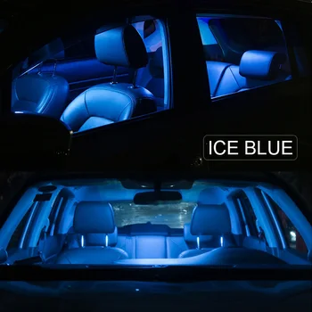 12X LED Žibintai Interjero Paketas Rinkinys 2013-2017 M. Nissan Altima Sedanas Žemėlapis Dome Kamieno Licenciją Plokštelės Šviesos