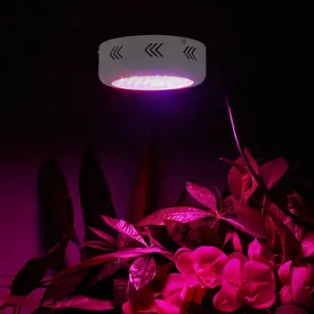 130W 216W 300W Visą Spektrą UFO LED Grow Light augalų phytolamp Už Hydroponics Vegs Žydinčių kambarinių augalų, gėlių sėklos