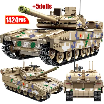 1424Pcs Miesto Mūšis Lengvasis Tankas Modelio Kūrimo Bloką Karinės antrojo Pasaulinio Karo MK4 Pagrindinis Tankas Kareivis Pobūdžio Statybos Blokas