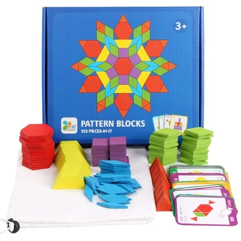 155 VNT Kūrybos Puzzle Žaidimai Švietimo Žaislai Vaikams Dėlionės Mokymosi Vaikai Besivystančiose Mediniai Žaislai
