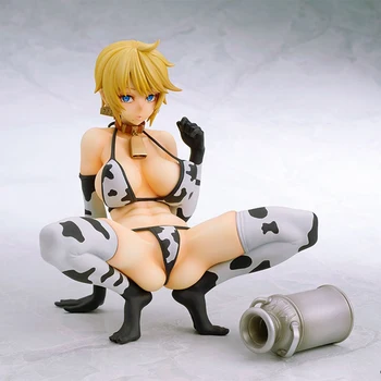 15cm Anime Q-šešių Pieno Karvė Gyvenimo 721 Seksualių merginų PVC Veiksmų Skaičiai žaislai Anime pav Žaislai Vaikams, vaikų, Kalėdinės Dovanos