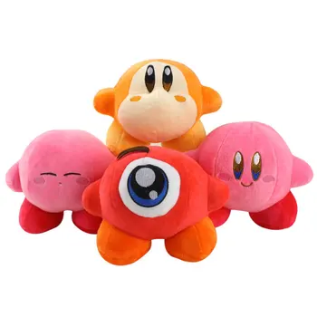 15cm Mielas Kirby Pliušinis Žaislas Rožinis Kirby Geltona Kirby Žaidimo Veikėjas Minkštas Įdaryti Žaislas