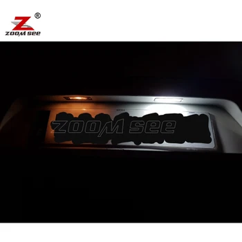 15vnt LED Licencijos numerio ženklo žibintas, skirtas Mercedes Benz dėl Sprinter 906 W906 Autobusų Lauke LED interjero priešrūkiniai Žibintai + Durų lemputė rinkinys (06-13)