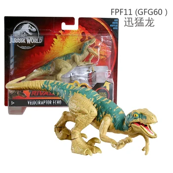 16-20cm Originalus Juros periodo Pasaulio Žaislų Ataka Pack Velociraptor Triceratopsas Dragon PVC Veiksmų Skaičius, Modelis Lėlės, Žaislai Vaikams
