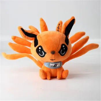 17cm Karšto Pardavimo Devynių Lempučių Fox Pliušinis Žaislas Minkštas Mielas Naujų Įdaryti Žaislai Vaikams Gimtadienio Dovanos Anime Simbolių Modeliavimo Pliušinis Žaislas