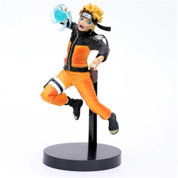 17CM Naujų Anime Uchiha Sasuke Pav Uzumaki Naruto Anime Naruto Shippuden Vibracijos Žvaigždžių Statulėlės PVC Modelis Žaislą Dovanų