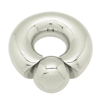 19mm x 22 mm, nerūdijančio plieno auskarai, žiedas didelis gabaritas įsukite kamuolys žiedas auskarų vėrimo papuošalai