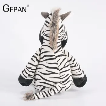 1pcs 25cm Super Kokybės Mielas Zebra Įdaryti Lėlės Aštri Jungle Brothers Pliušiniai Žaislai Kawaii Lėlės Chidren Gimtadienio Dovanos