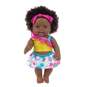 1pcs 30cm įvairių stilių Afrikos juodieji kūdikių sprogimo galva juoda oda kūdikių žaislas