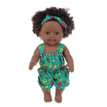 1pcs 30cm įvairių stilių Afrikos juodieji kūdikių sprogimo galva juoda oda kūdikių žaislas