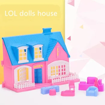 1Pcs lol lėlės Namas žaislai Vaikams lol priedai dydis 20cm * 21cm lėlės, žaislai, kūdikių lėlės, žaislai, aksesuarai Dovanos