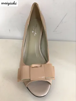 2018 moterys naujas mados batai. lady batus, weiyishi prekės 038