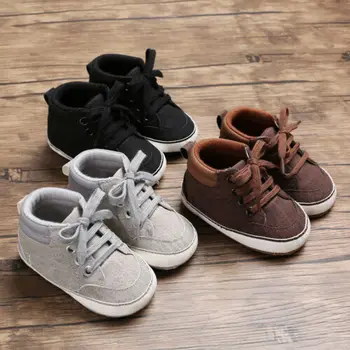 2019 Aukščiausios kokybės prekės ženklą kūdikio laisvalaikio bateliai naujagimiui minkštas vienintelis prewalker pirmą kartą eiti berniukų ir mergaičių batų mada kūdikiams, sportbačiai