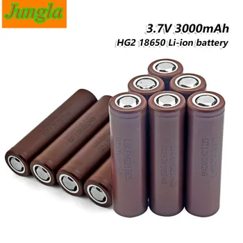 2020 10VNT Originalus HG2 18650 3000mAh baterija 18650HG2 3.6 V, skirta hg2 Galios daugkartinio Įkrovimo baterija baterija