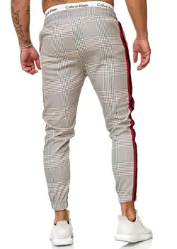 2020 Karšto pardavimo Treniruotės Bėgiojimo Kelnės Vyrams Dryžuotas Sporto Sweatpants trumpas atsitiktinis ilgas kelnes Vyrų Fitneso Poilsiu Kultūrizmo Trouse