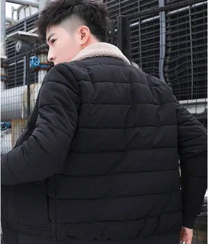 2020 M. Rudens Žiemos Naujas Vyrai Karšto Pardavimo Kokybės Šiltas Outwear Medvilnės Drabužius Vyrų Mados Prarasti Paltai Atsitiktinis Striukės