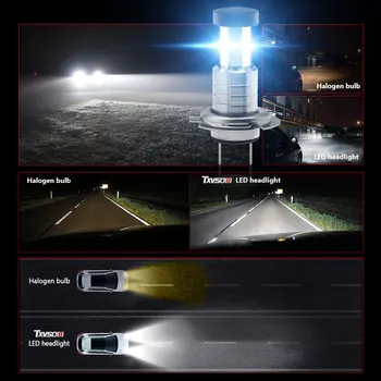 2020 M7X AUTOMOBILIO LED LEMPUTĖS, Žibintai H7 200W 40000LM Lemputės Automobiliams, 6000K Stovėjimo 12V 24V Motocycle motorinių moto Nuoma automobilių Stovėjimo aikštelė