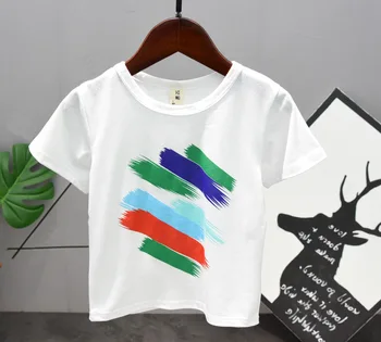2020 metų Vasaros naujų Drabužių Rinkiniai berniukas Medvilnės atsitiktinis vaikų dėvėti Kūdikių Berniukų marškinėliai + Šortai, Kelnės 2 Vnt Drabužių Rinkiniai 2-6years