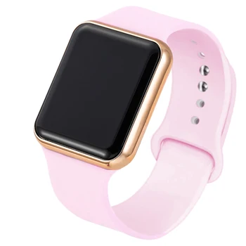 2020 Nauja Pink Casual, Rankiniai laikrodžiai Moterims Žiūrėti LED Skaitmeninio Sporto Vyrų Laikrodis Silikoninė Moterų Žiūrėti Reloj Mujer Erkek Kol Saati