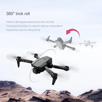 2020 Naujas XT6 Drone Dvigubo Objektyvo 4k Profesija Aukštos raiškos aerofotografija Optinis Srautas Fiksuotas Aukštis RC Lėktuvų Vaikų Žaislai