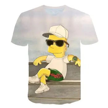 2020 naujų anime grafinis t-shirt temą vyriški t-shirt 3D mados viršų vasara O-kaklo marškinėliai berniukui drabužių plius dydis streetwear