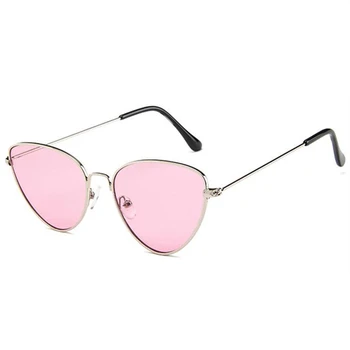 2020 rendy Tonuoti Spalva Vintage Formos Saulės akiniai Famle Lašo Formos Vandenyno CatEye Akiniai nuo saulės Moterims Prekės ženklo Dizaineris Oculos de sol