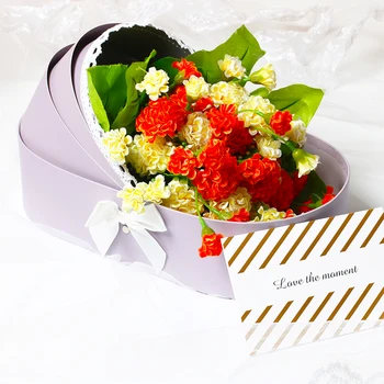 2021 Kūrybos Lopšys Gėlių Lange Rožių Gėlių Kompozicijų Krepšelis Dovanų Dėžutės Su Nėrinių Juostelės Romantiška Vestuvių Namų Kalėdų Dekoro