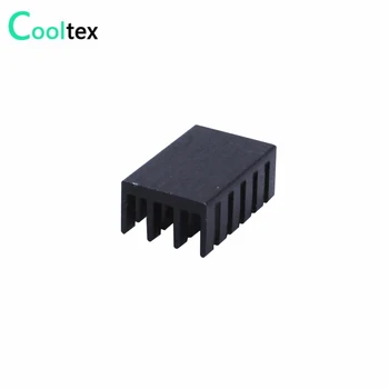 (20pcs/lot) 25x16x10mm Aliuminio heatsink radiatoriaus aušinimo Elektroninių LED RAM LUSTO kompiuterį 