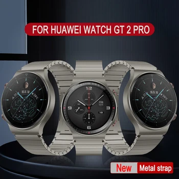 22mm Metalo Watchband Už HUAWEI Žiūrėti GT 2 Pro GT2e GARBĘ Magic Žiūrėti 2 dirželio Pakeitimo 