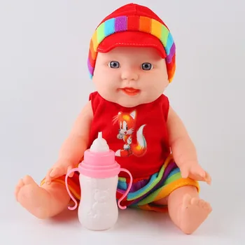 23 cm (10 colių 3D silikono lėlės naujos kartos aukštos kokybės kūdikio verksmą magija ašaros lėlės vaikų siurprizas