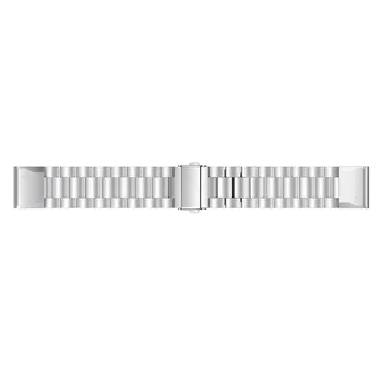 26mm Nerūdijančio Plieno Watchband Dirželis Garmin Fenix5X 5XPlus 6X 3 3HR Smart Apyrankę Juosta mados Pakeitimo Apyrankė Correa