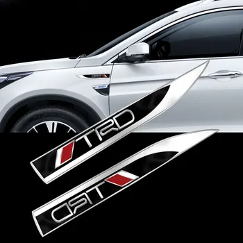 2vnt Automobilio Logotipas Metalo Lipdukas Automobilių Lieti Decal Audis Sline TT A6 C5 C6 C7 A5 A4 B6 B7 B8 A3 8P A8, A2 A1 Q3 Q5 A6L S4 S6
